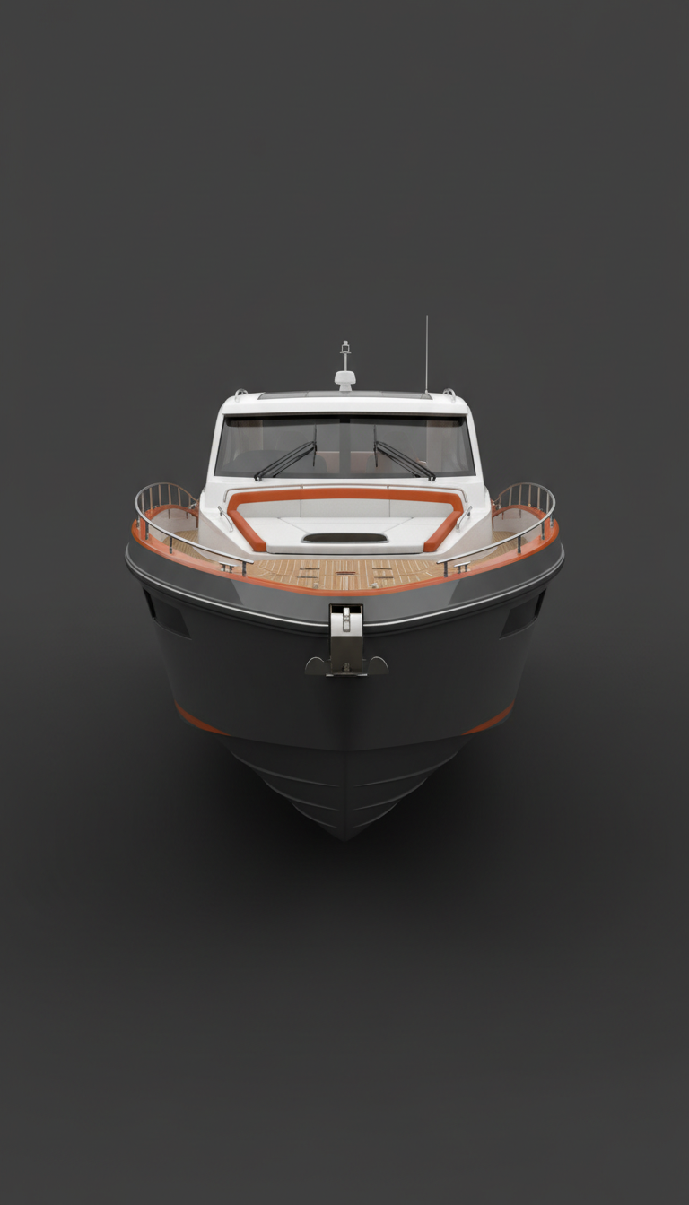 42-foot sport cruiser with carbon fiber hull