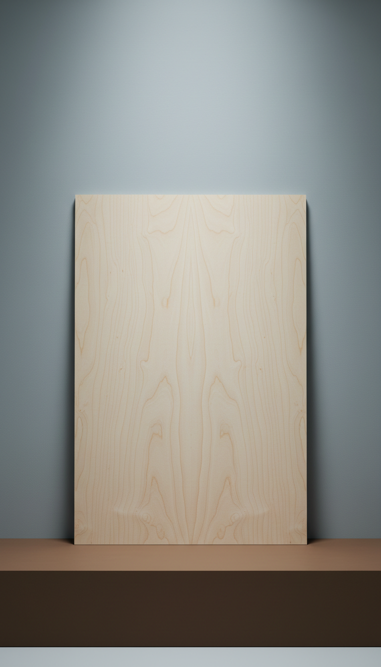 Pure Birch AA-grade Veneer Panel