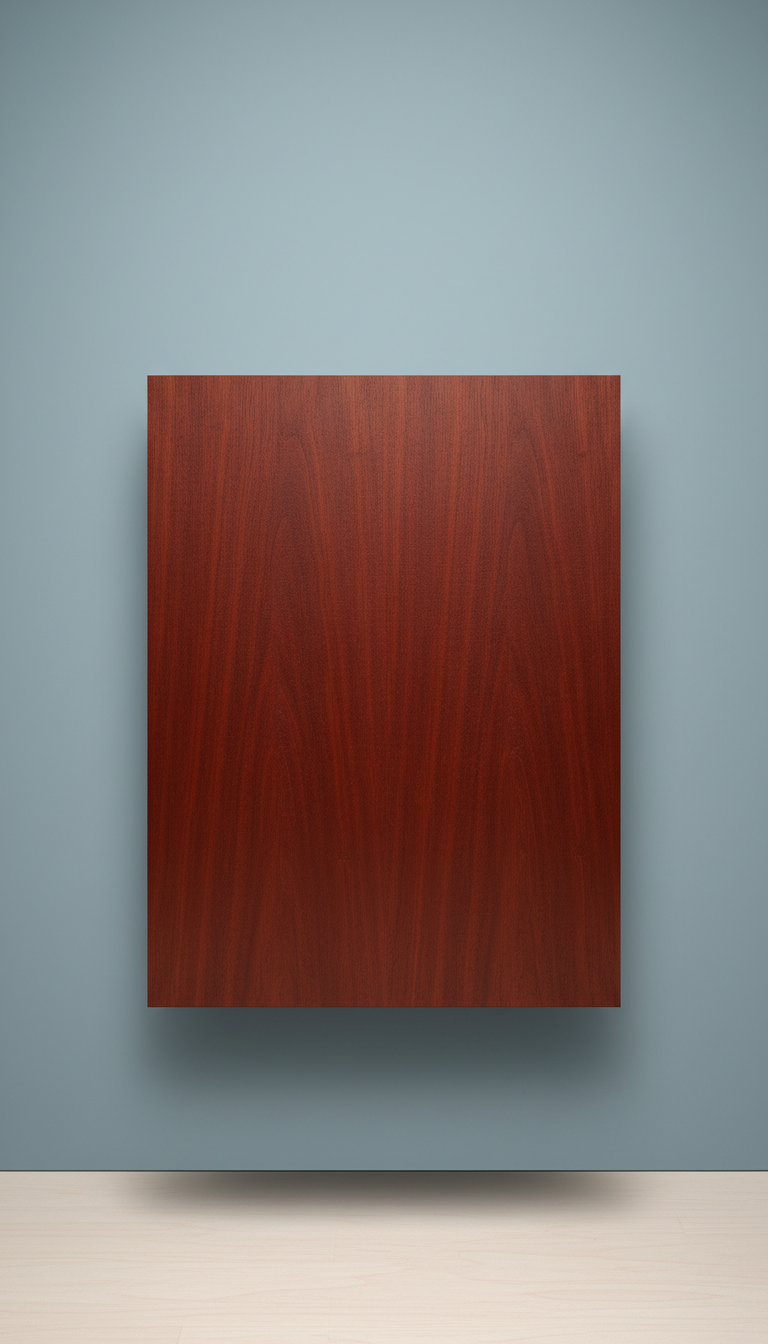 Copper Mahogany AA-grade Veneer Panel
