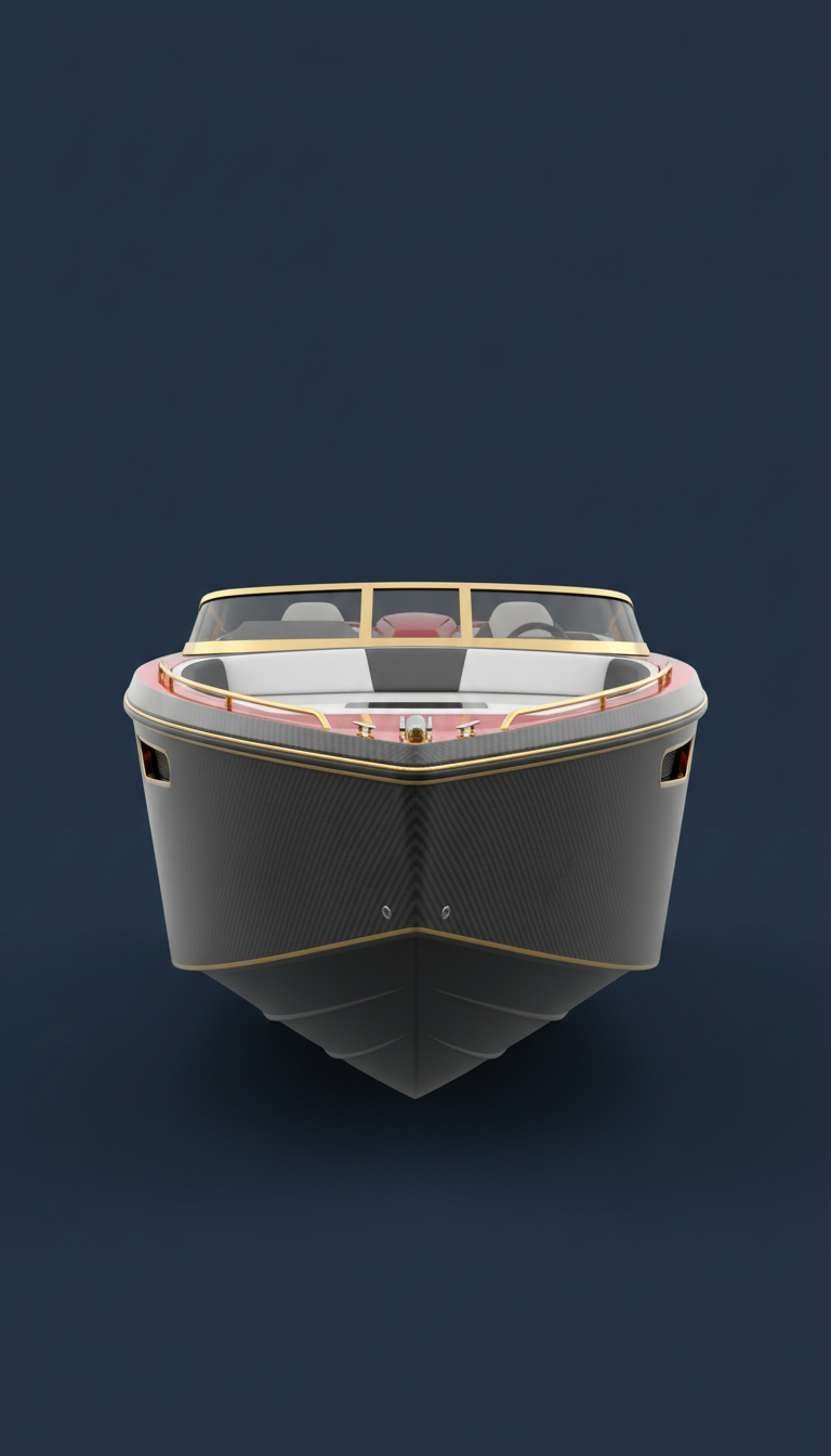 Reverie carbon elite console with minimalist accents